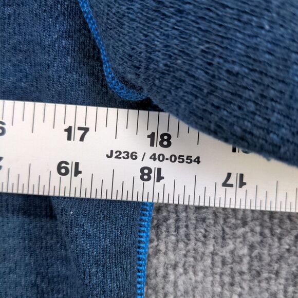 Timberland Outdoor Performance Sweater Men's Blue Small Polyester Wool Blend - Picture 12 of 12